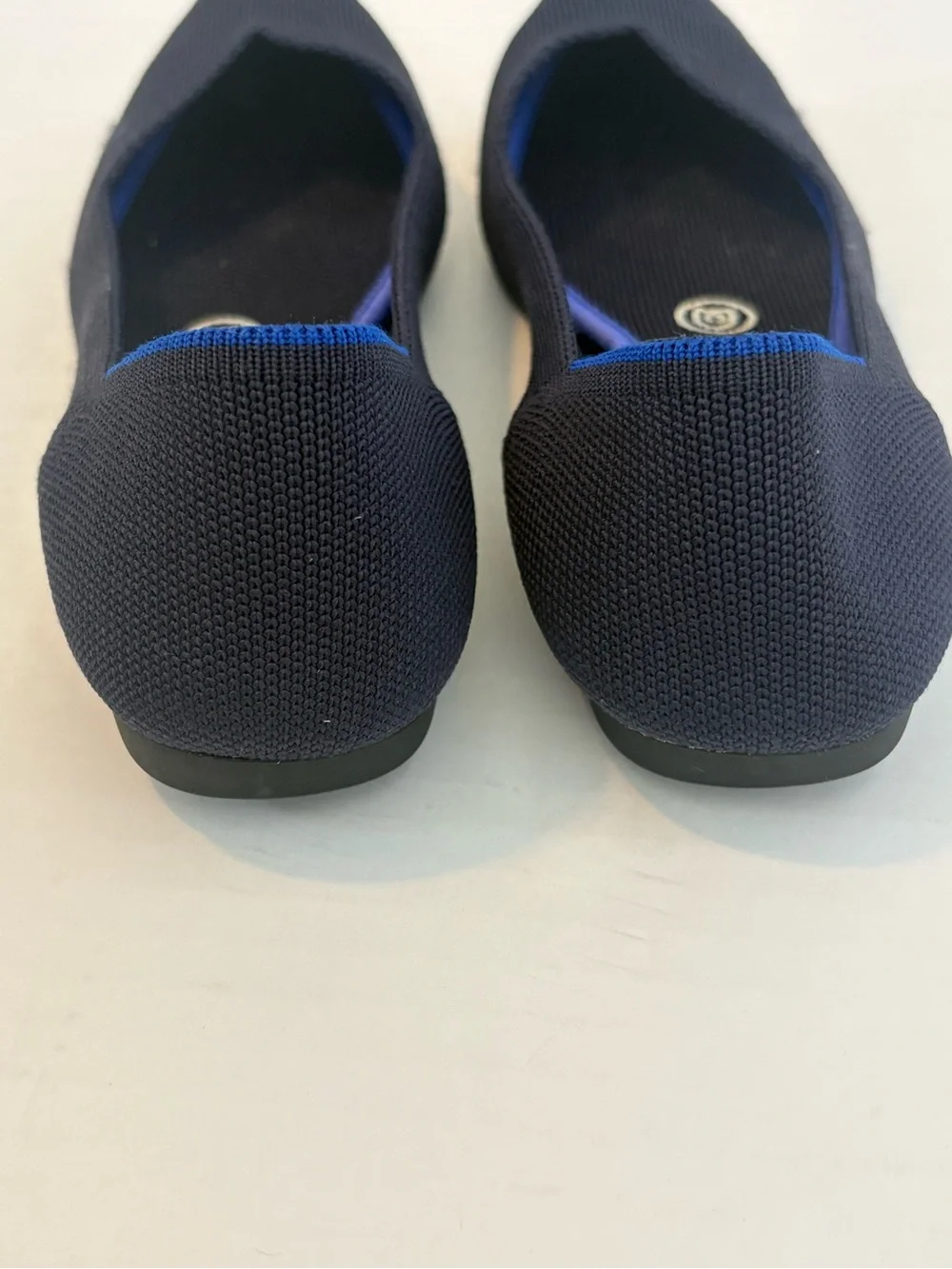 Rothy's Navy The Point Knit Flats - Women's 7.5